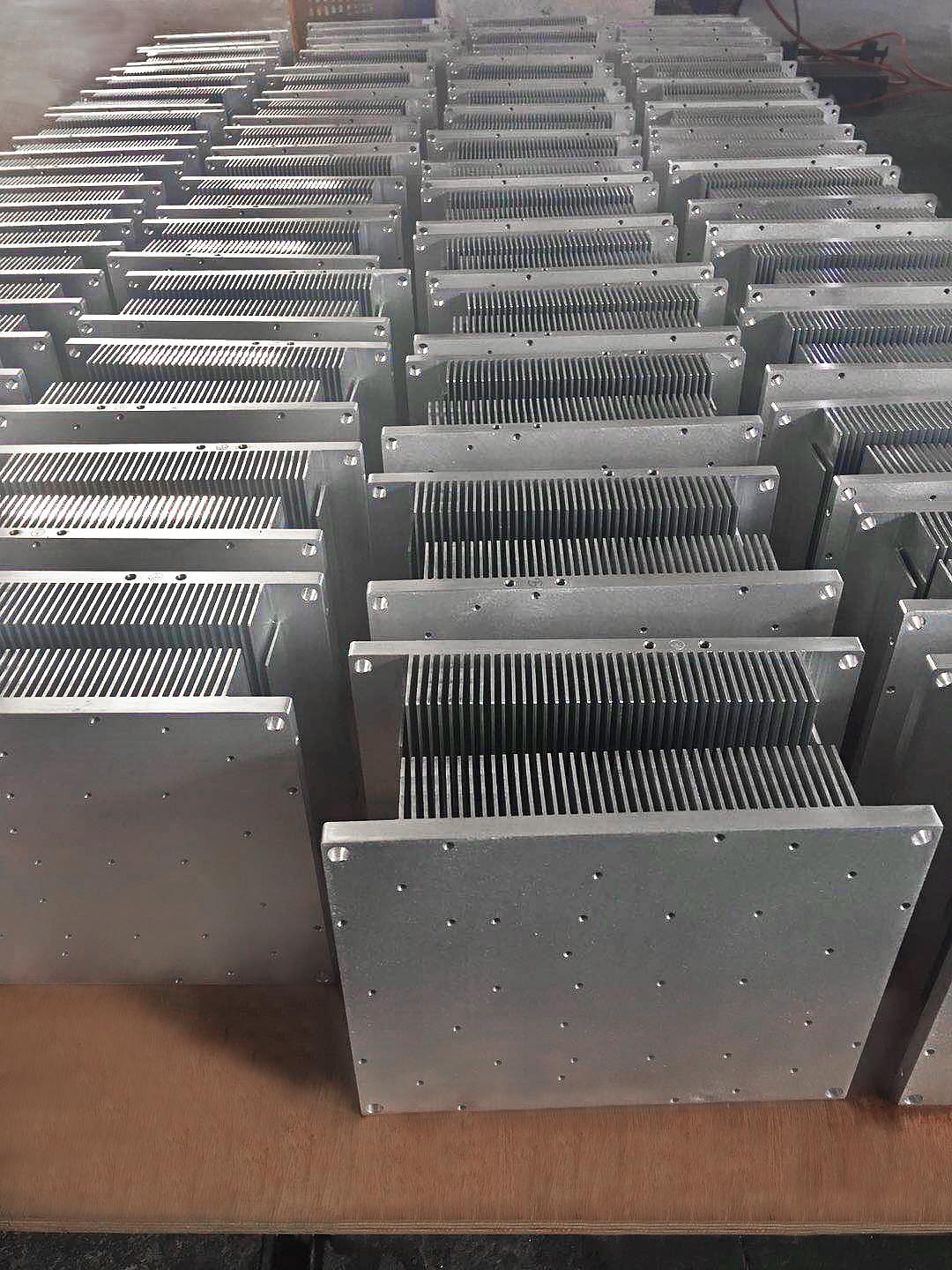 high quality flat back extruded aluminum heat sink